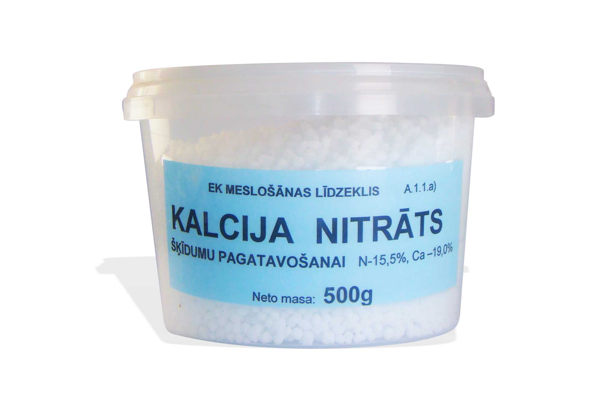 KALCIJA NITRĀTS Нитрат кальция, кальциевая селитра, 0,5 kg. - Gartda